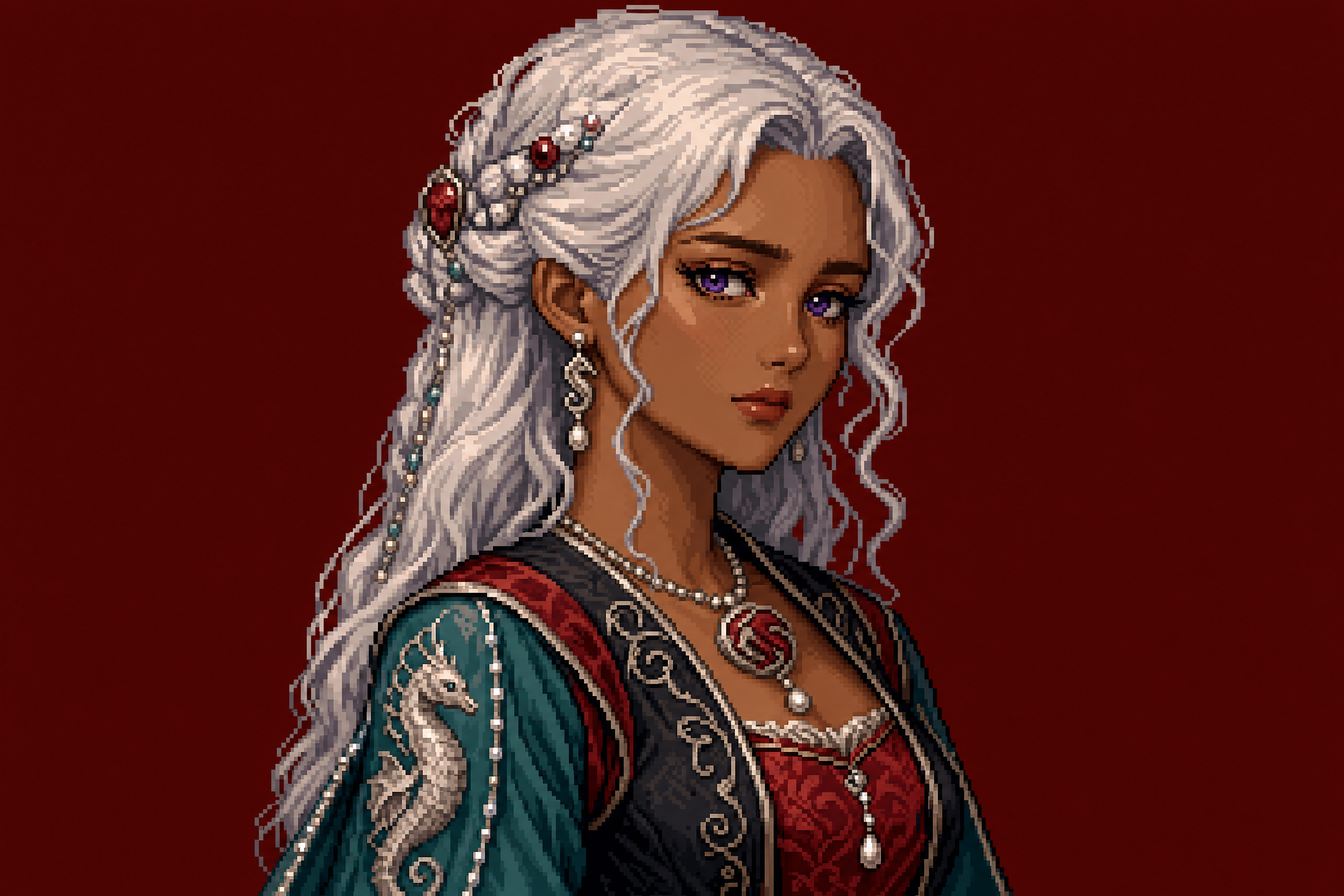 Portrait of Rhaena Targaryen
