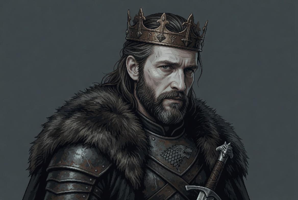 Portrait of Torrhen Stark