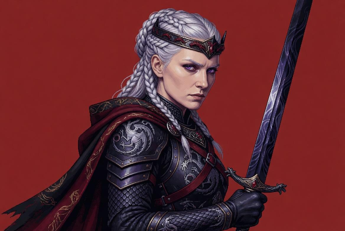 Portrait of Visenya Targaryen